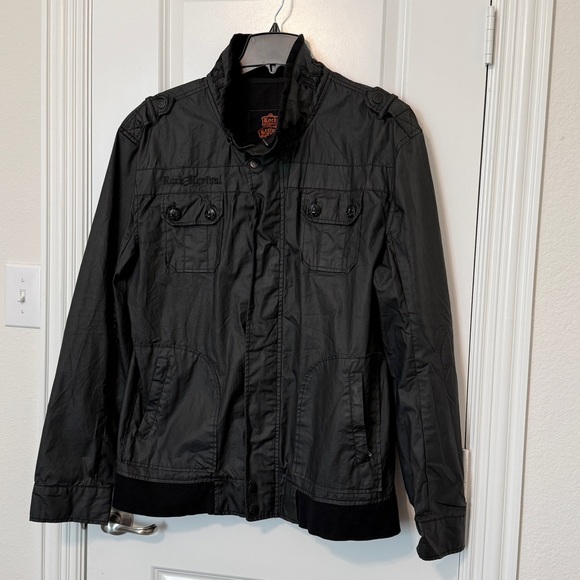 Rock Revival Other - Rock Revival XXL Black Military Gothic Jacket Fleur De Lis 100% Proceeds Donated